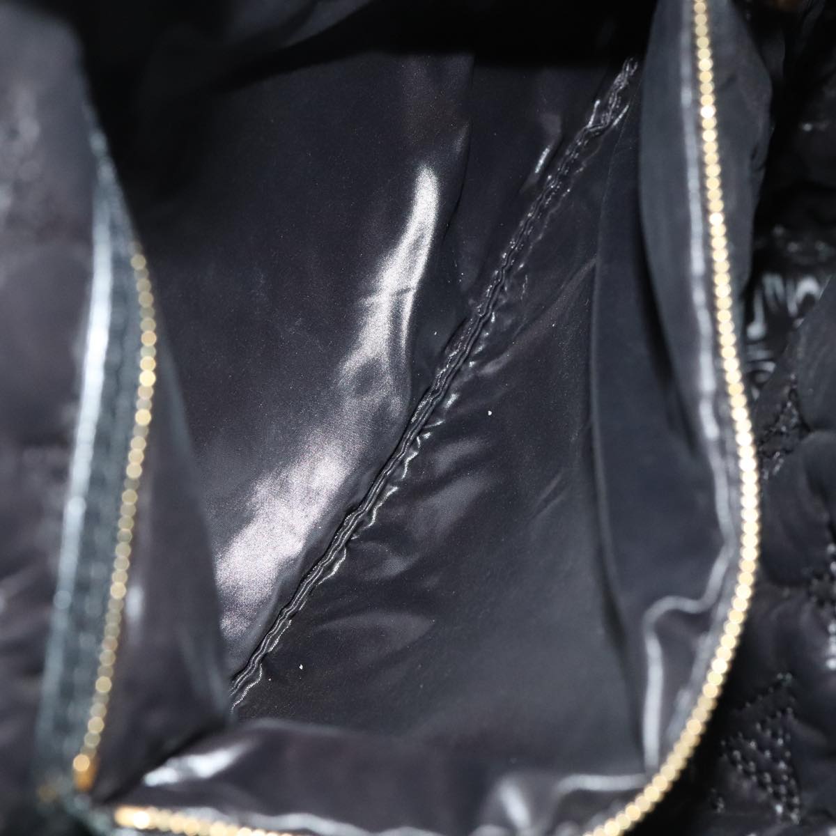 LOUIS VUITTON Vernis Dot Infinity Lockit MM Hand Bag M40681 LV Auth 98310V