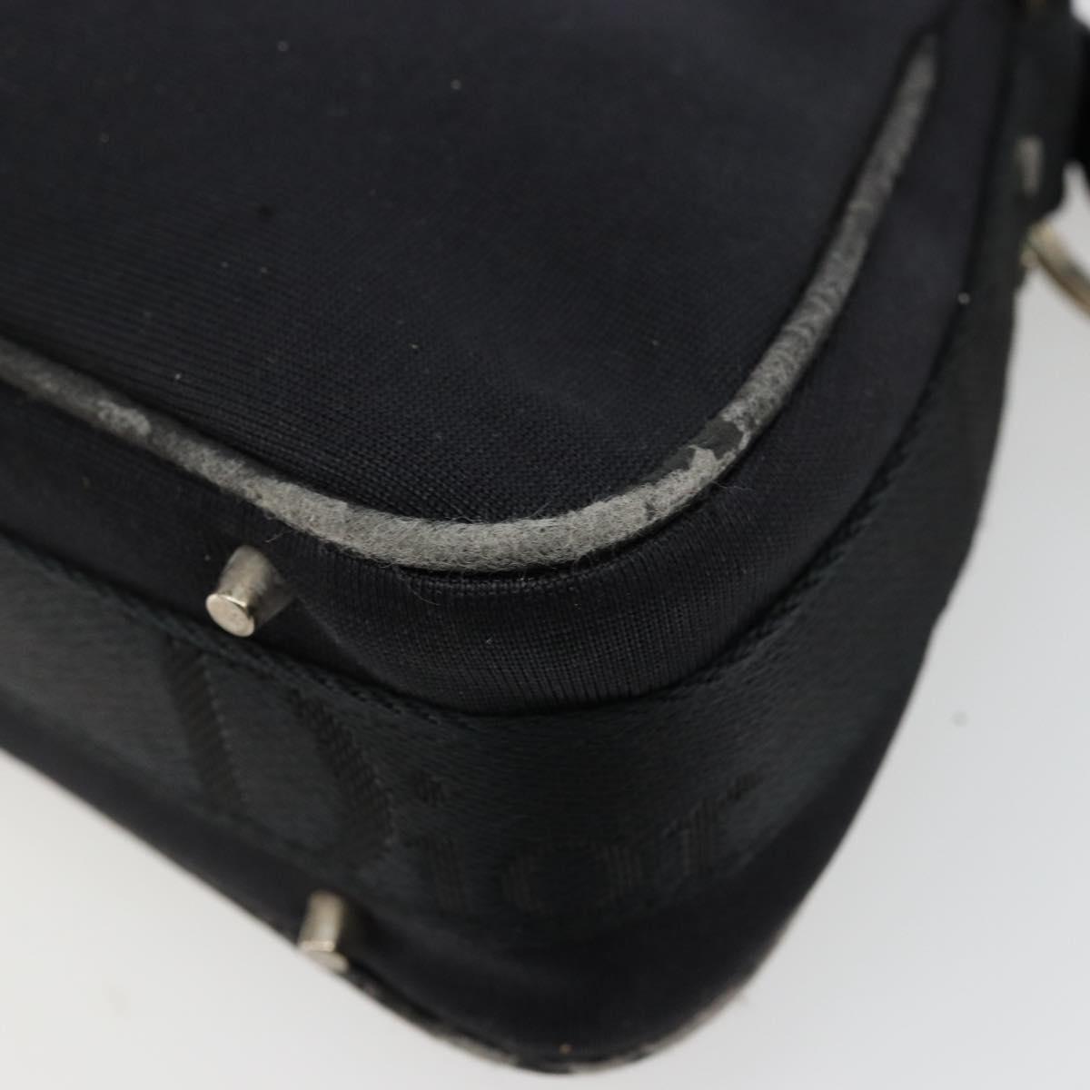 Christian Dior Hand Bag Canvas Black Auth 98592