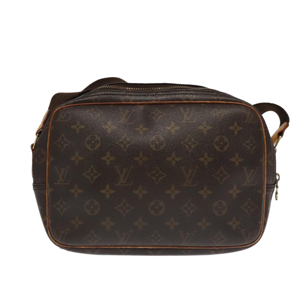LOUIS VUITTON Monogram Reporter PM Shoulder Bag M45254 LV Auth 98890