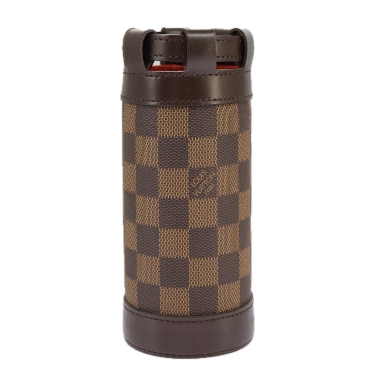LOUIS VUITTON Damier Ebene GOLF CUP 2002 HAWAII Golf Ball Case M99119 Auth 98910V