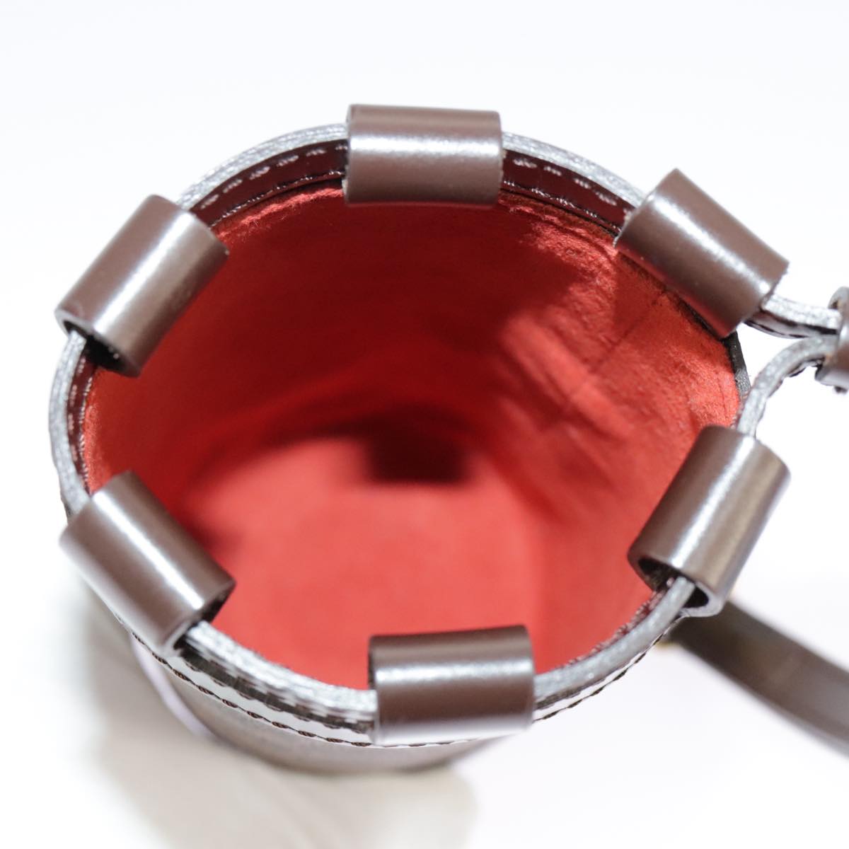 LOUIS VUITTON Damier Ebene GOLF CUP 2002 HAWAII Golf Ball Case M99119 Auth 98910V