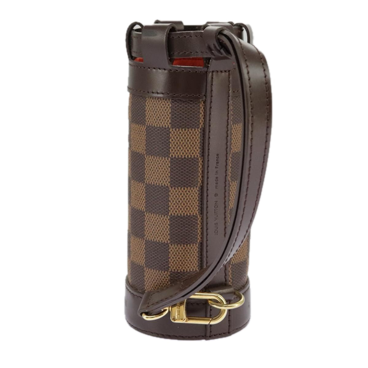 LOUIS VUITTON Damier Ebene GOLF CUP 2002 HAWAII Golf Ball Case M99119 Auth 98910V