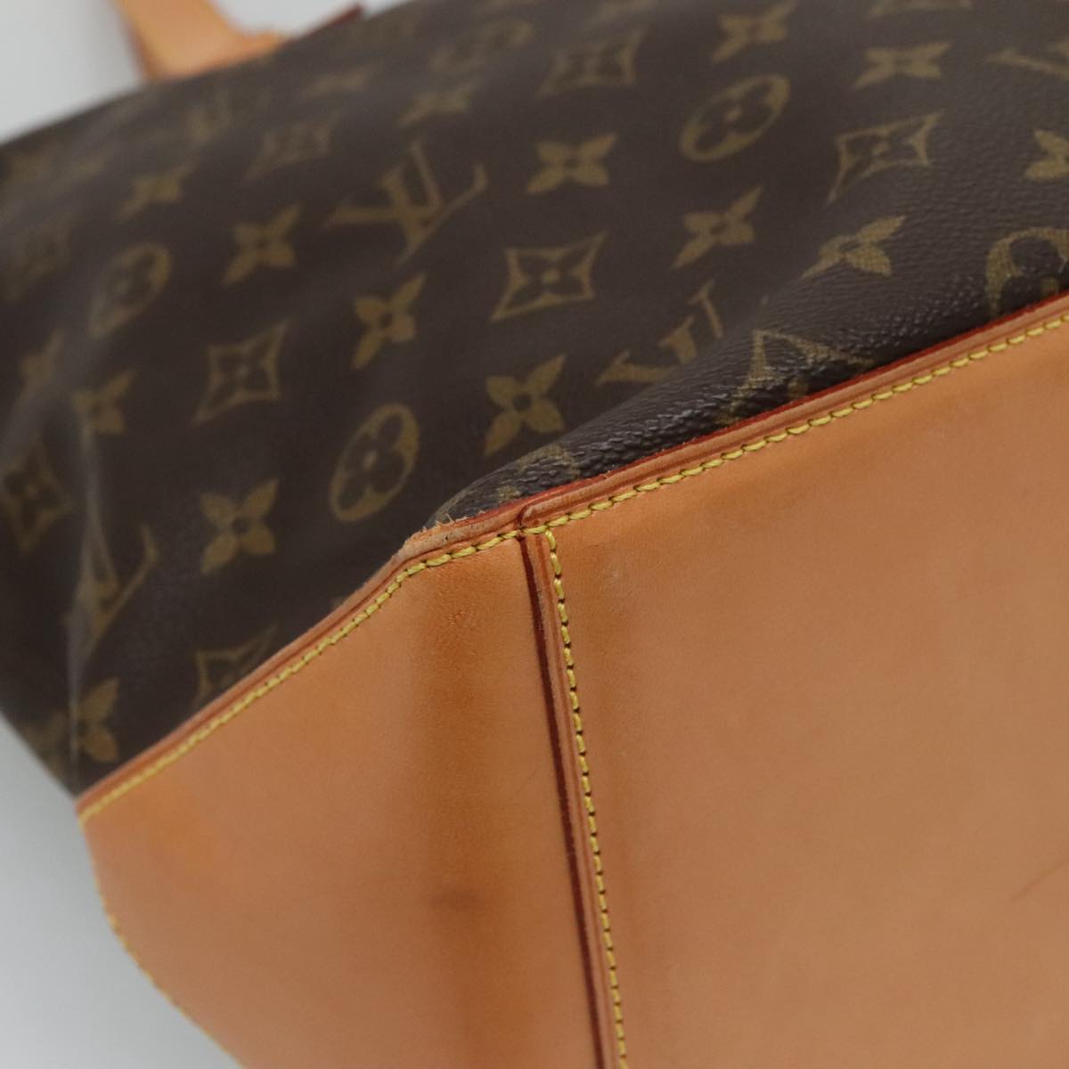 LOUIS VUITTON Monogram Cabas Mezzo Tote Bag M51151 LV Auth 99973AV