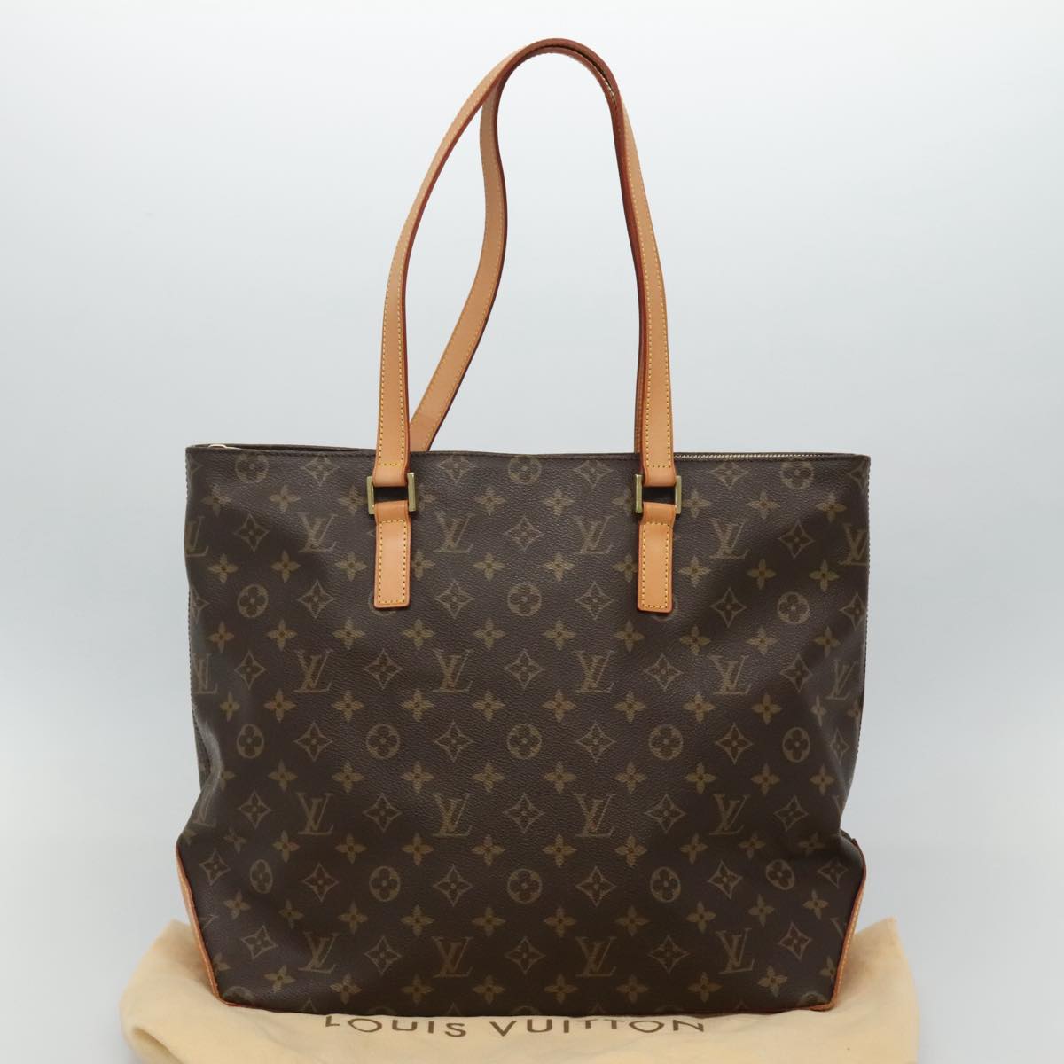 LOUIS VUITTON Monogram Cabas Mezzo Tote Bag M51151 LV Auth 99973AV