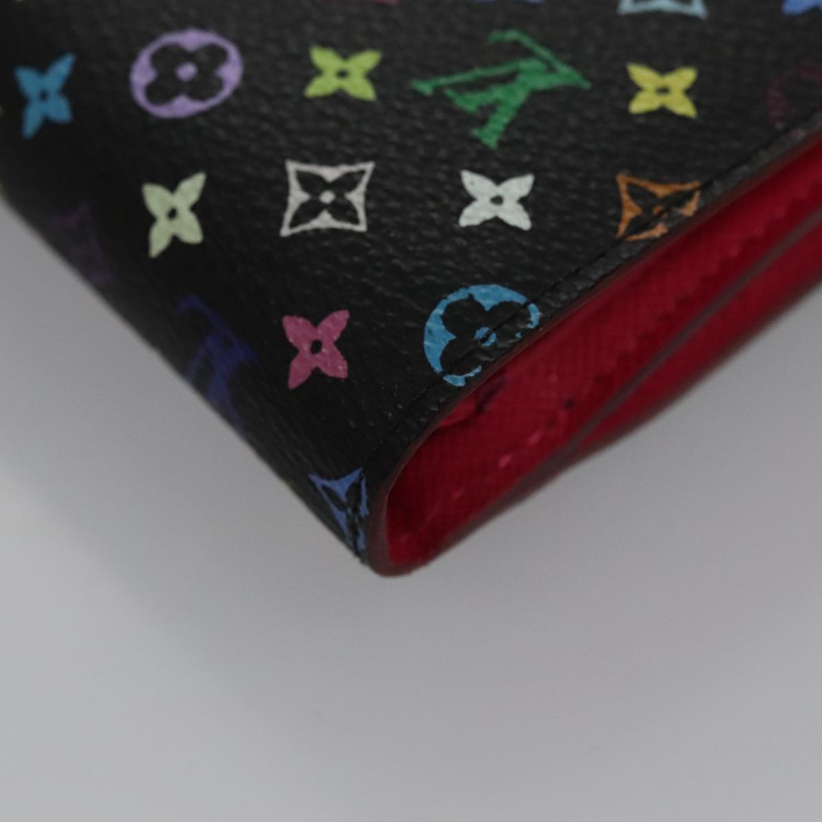 LOUIS VUITTON Monogram Multicolor Portefeuille Joy Wallet M60282 LV Auth 99985V