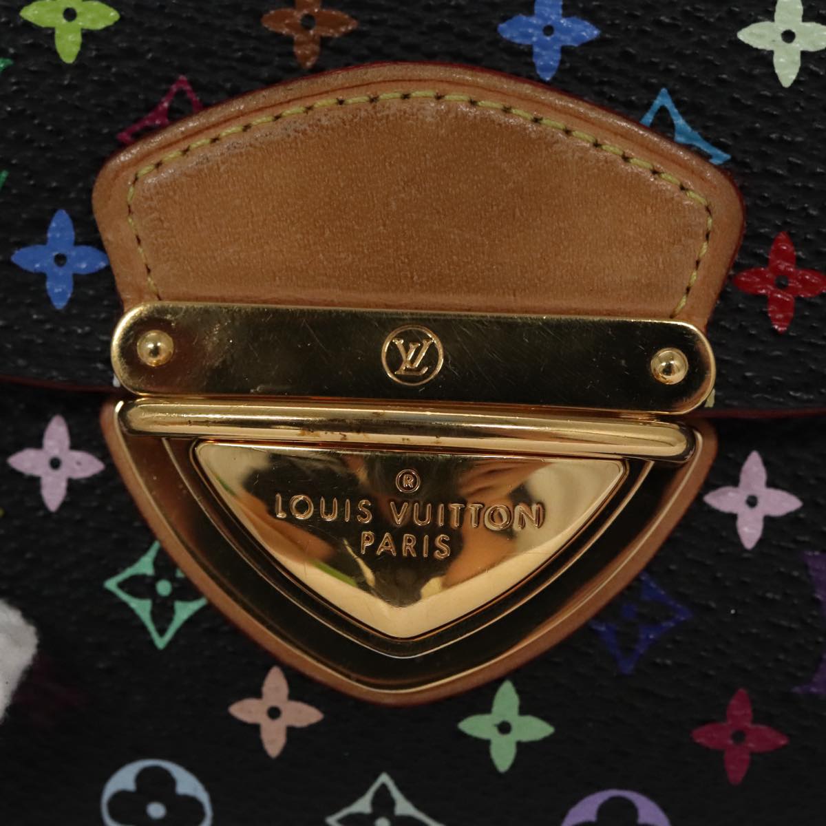 LOUIS VUITTON Monogram Multicolor Portefeuille Joy Wallet M60282 LV Auth 99985V