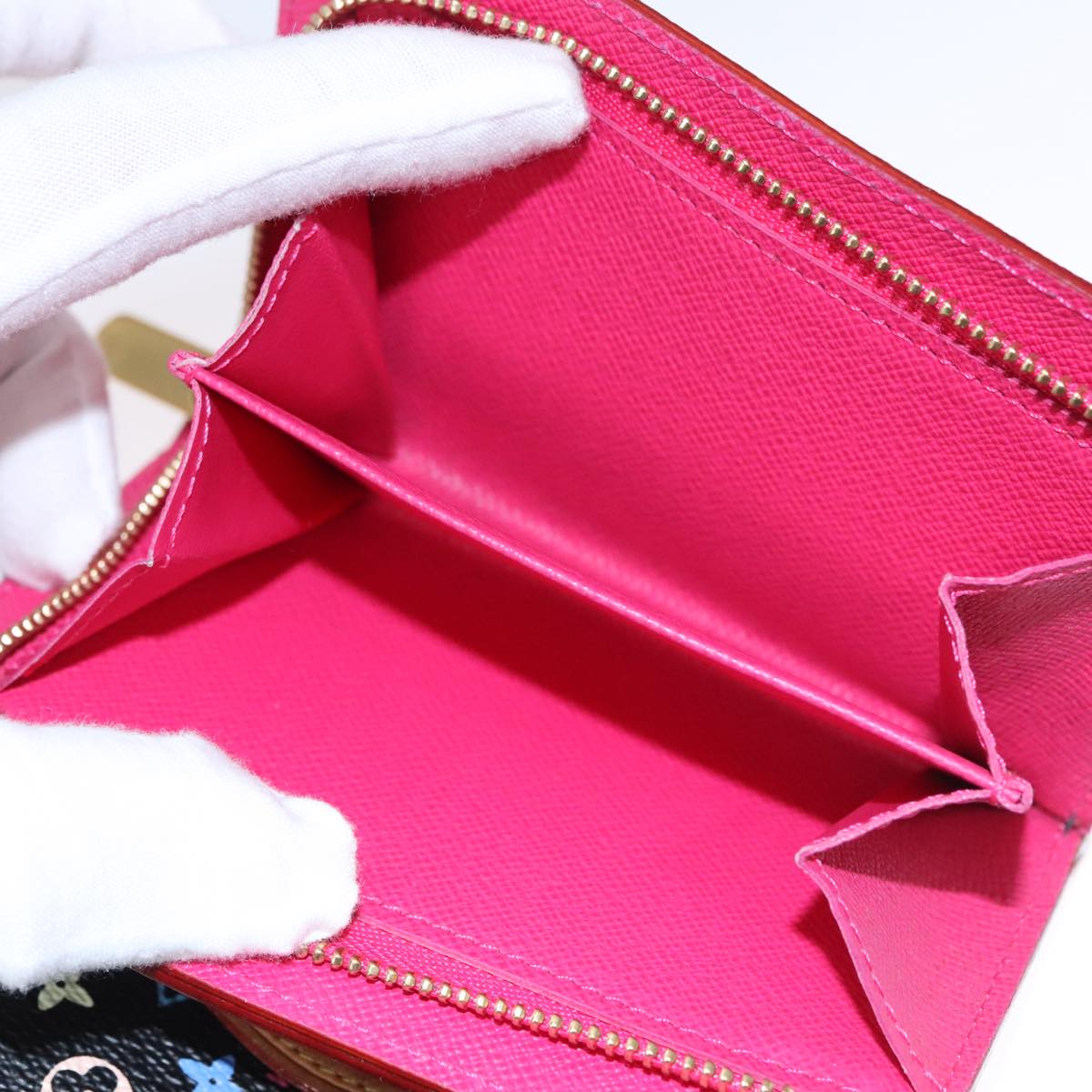 LOUIS VUITTON Monogram Multicolor Portefeuille Joy Wallet M60282 LV Auth 99985V
