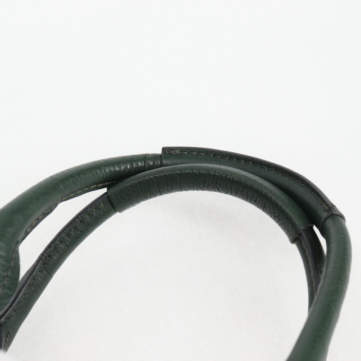 Chloe Paddington Medium Handbag in Green Silver Leather