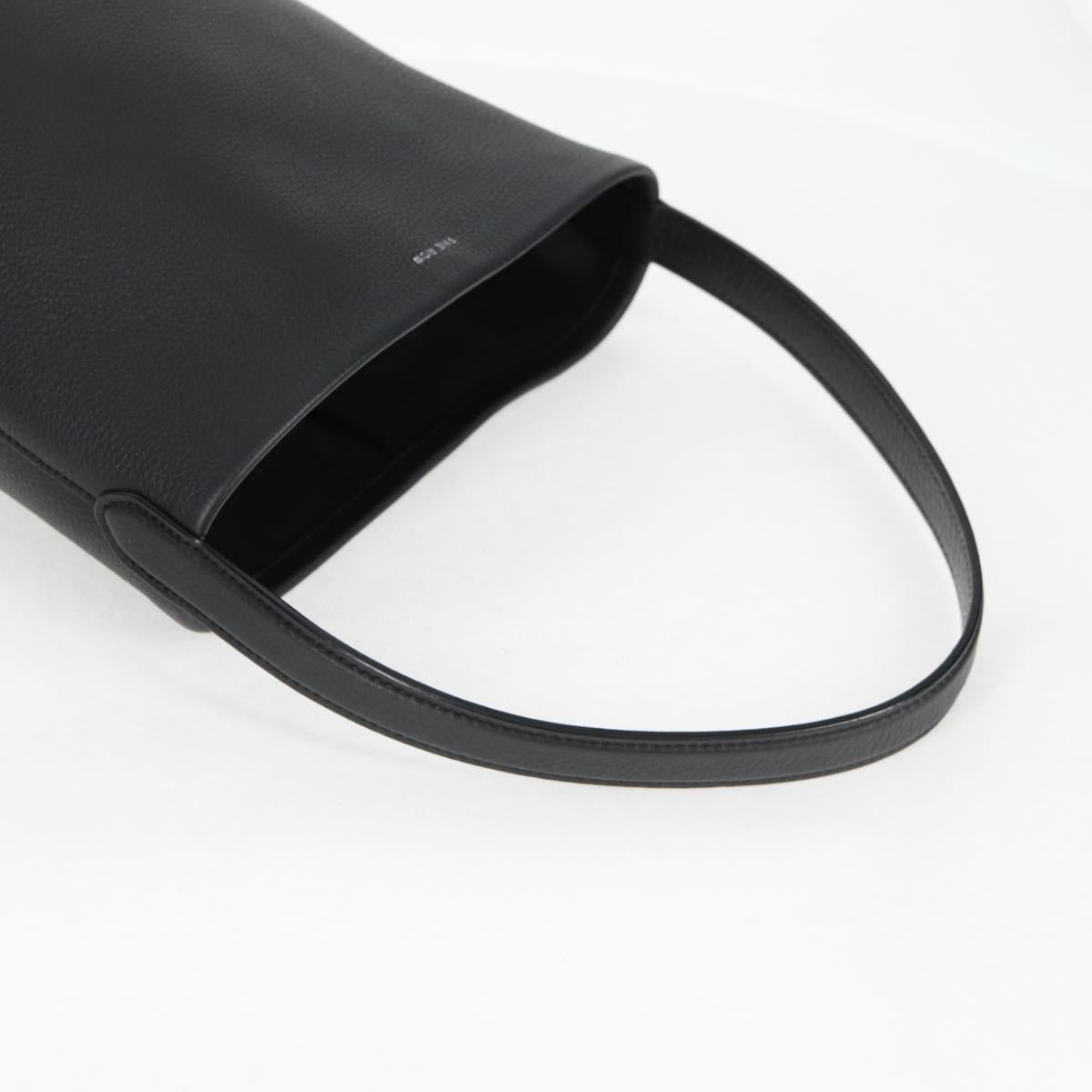 THE ROW Park Tote Small Shoulder Bag in Black Leather