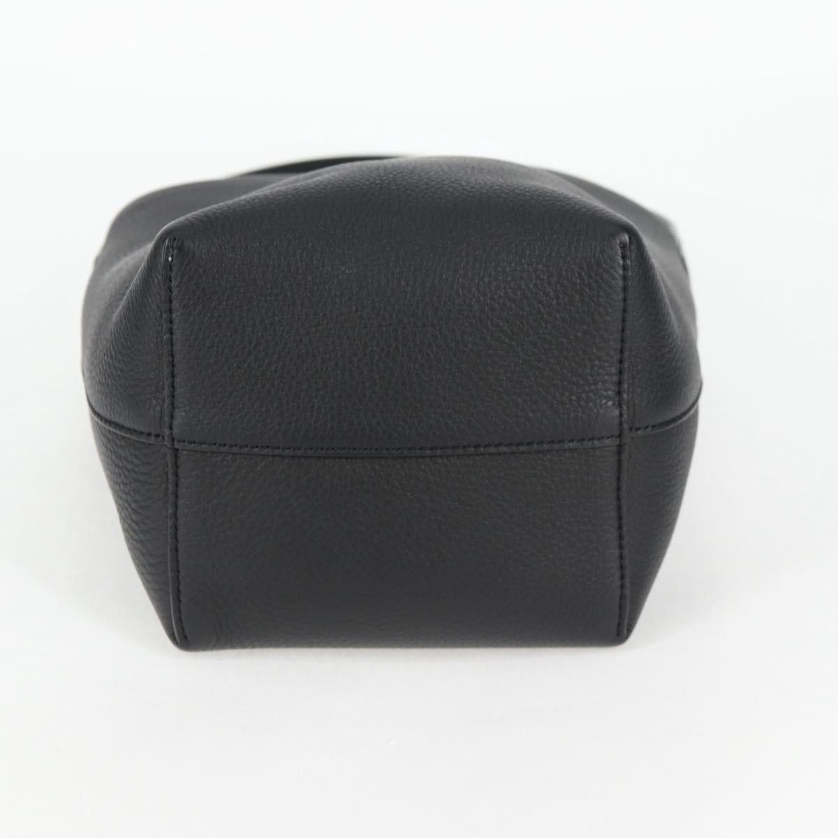 THE ROW Park Tote Small Shoulder Bag in Black Leather