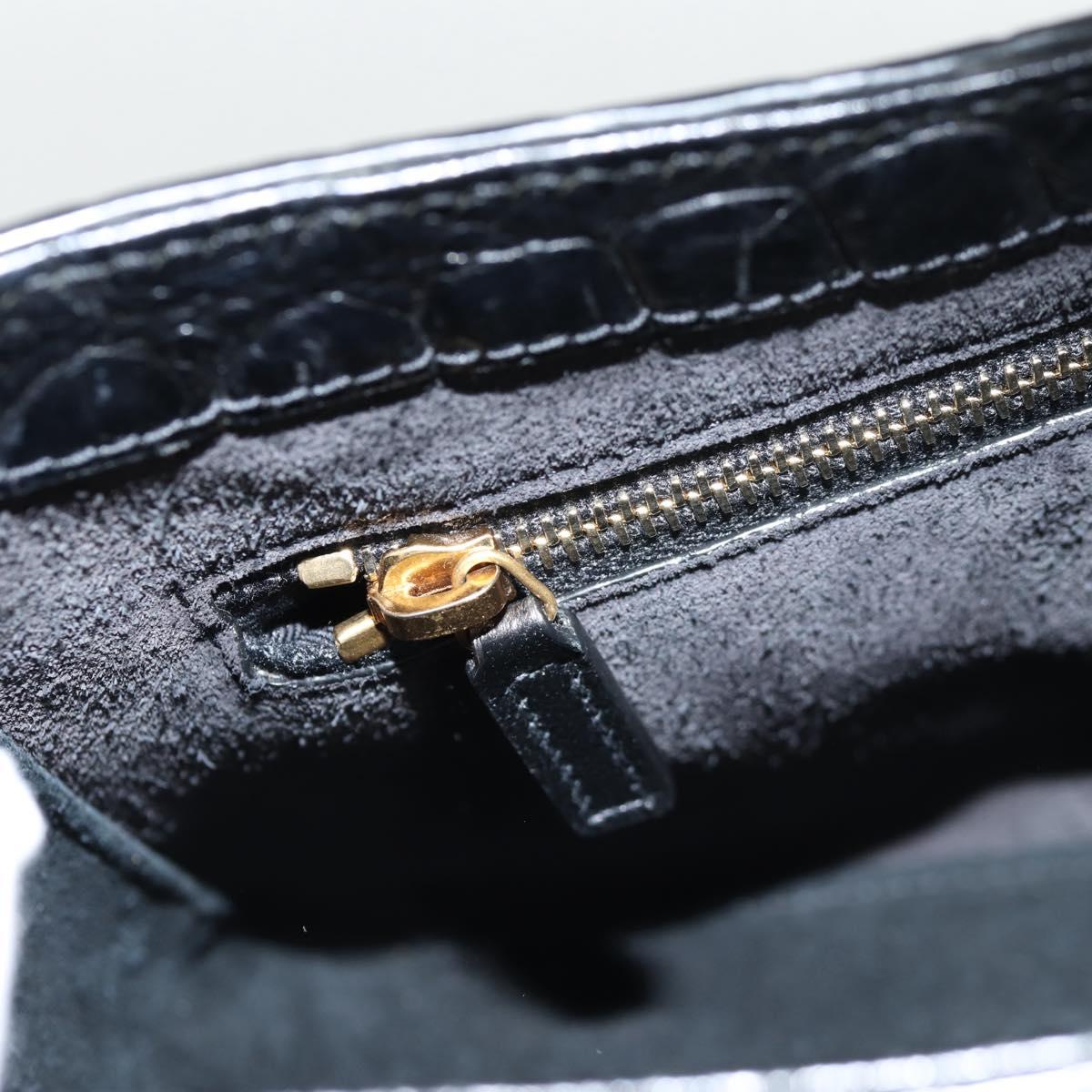 SAINT LAURENT Le Saint Cassette One Shoulder Bag Shoulder Bag Black Gold Embossed Leather