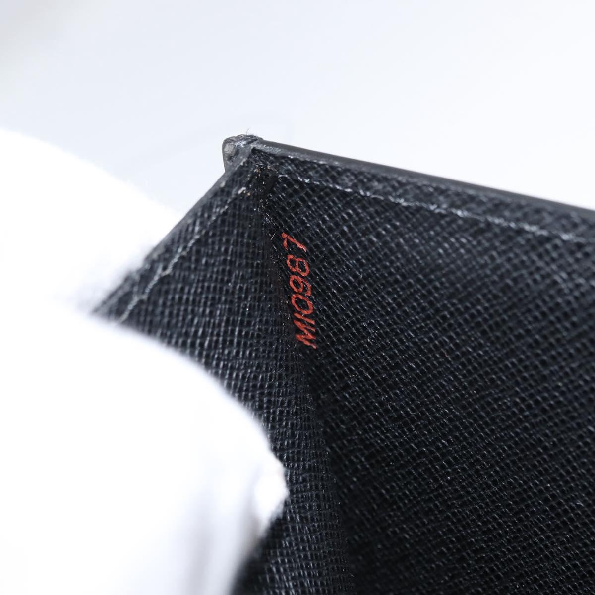 LOUIS VUITTON Epi Serviette Ambassador Business Bag Black M54412 LV Auth BA8580