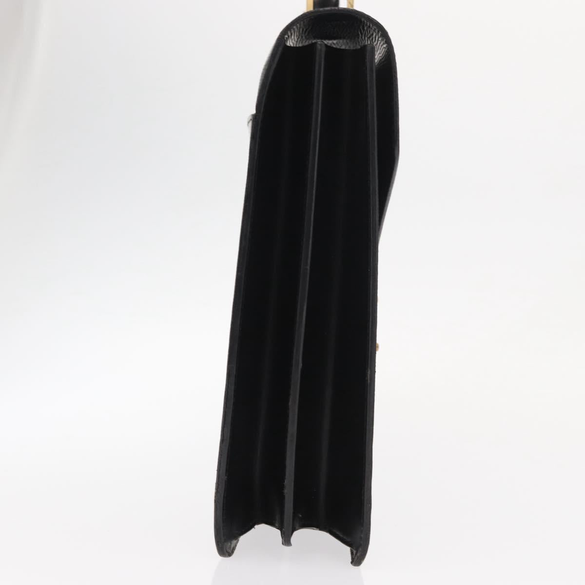 LOUIS VUITTON Epi Serviette Ambassador Business Bag Black M54412 LV Auth BA8580