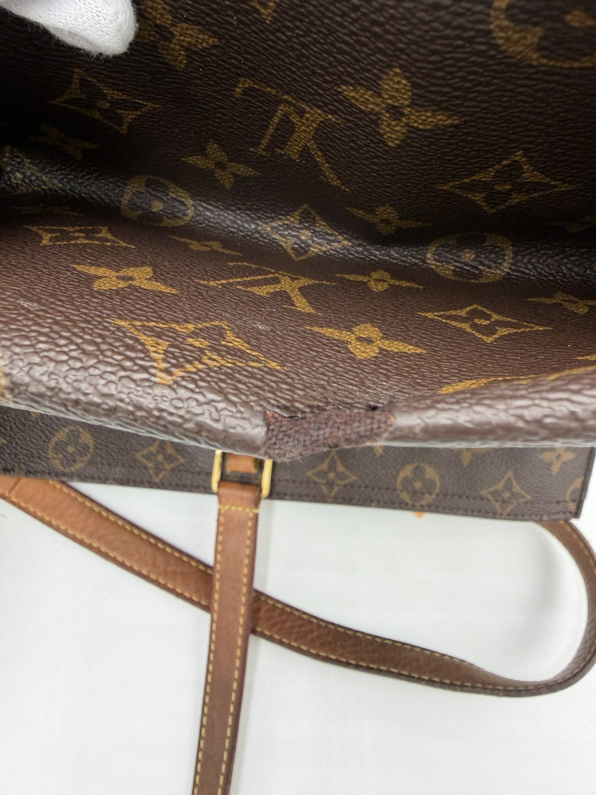 LOUIS VUITTON Monogram All-in PM Tote Bag M47028 LV Auth BA9214