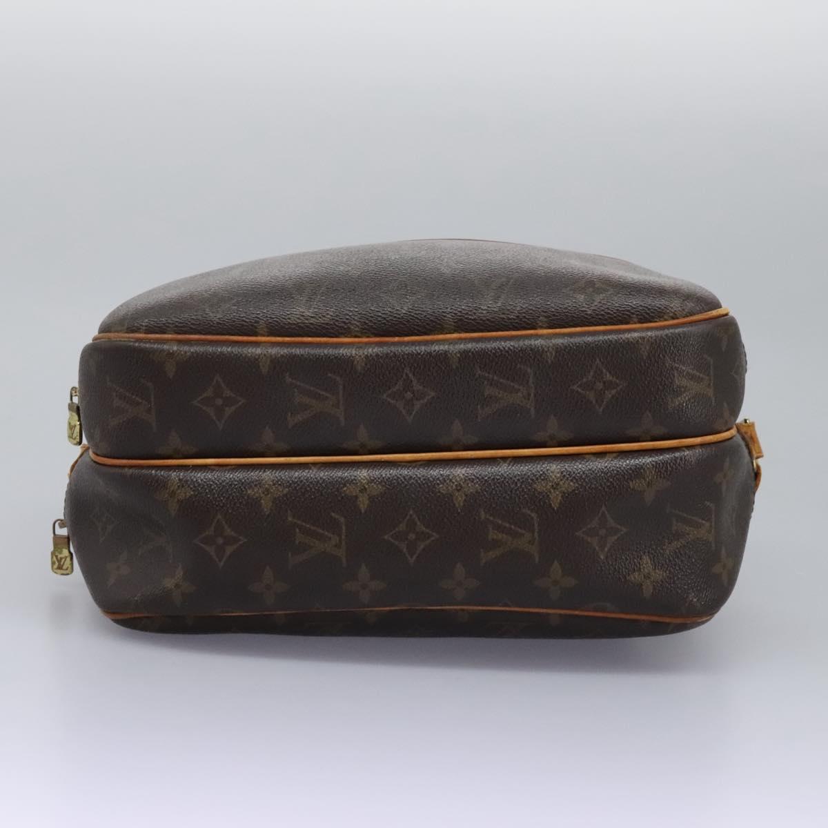 LOUIS VUITTON Monogram Reporter PM Shoulder Bag M45254 LV Auth bs22146