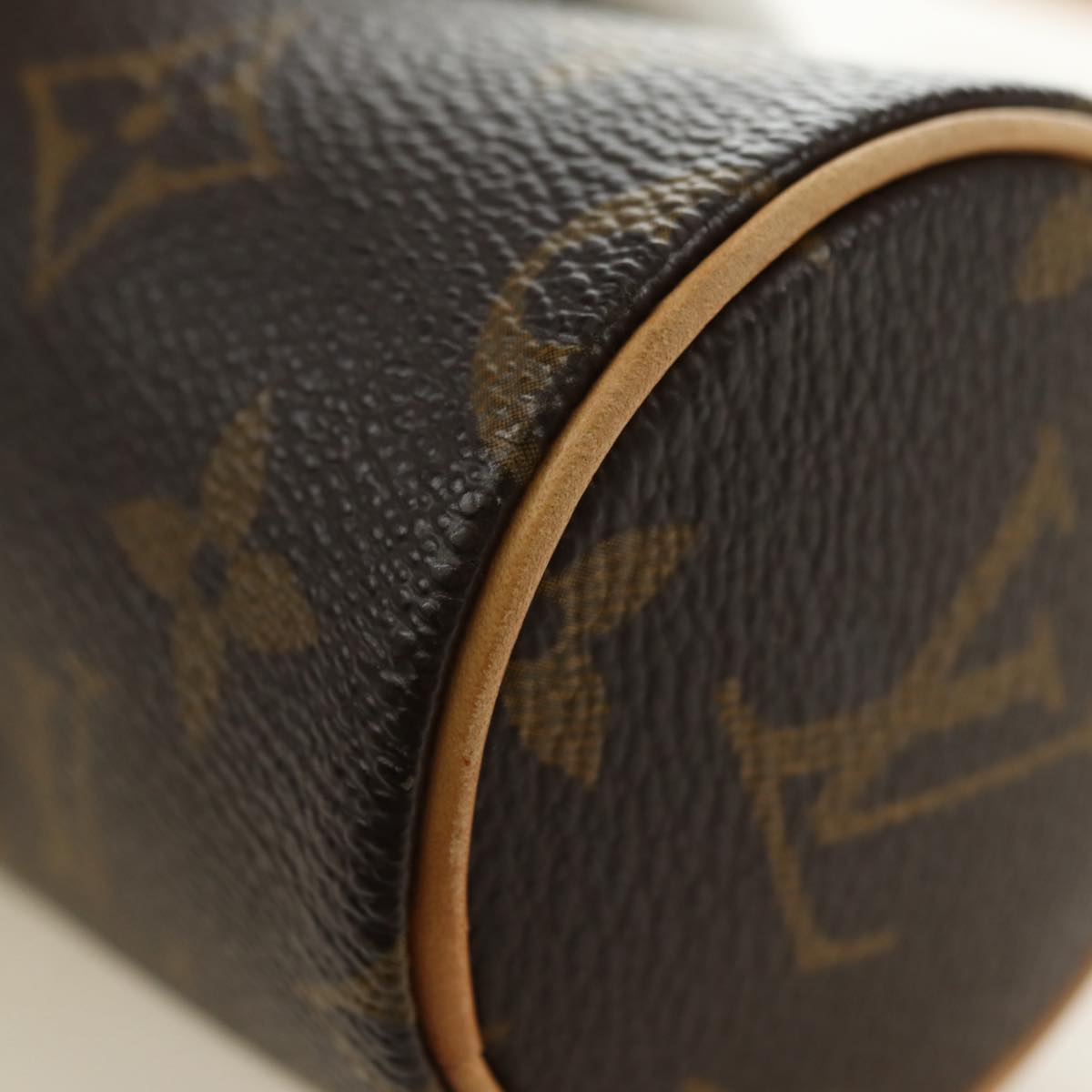 LOUIS VUITTON Monogram Papillon Pouch Pouch LV Auth TR15