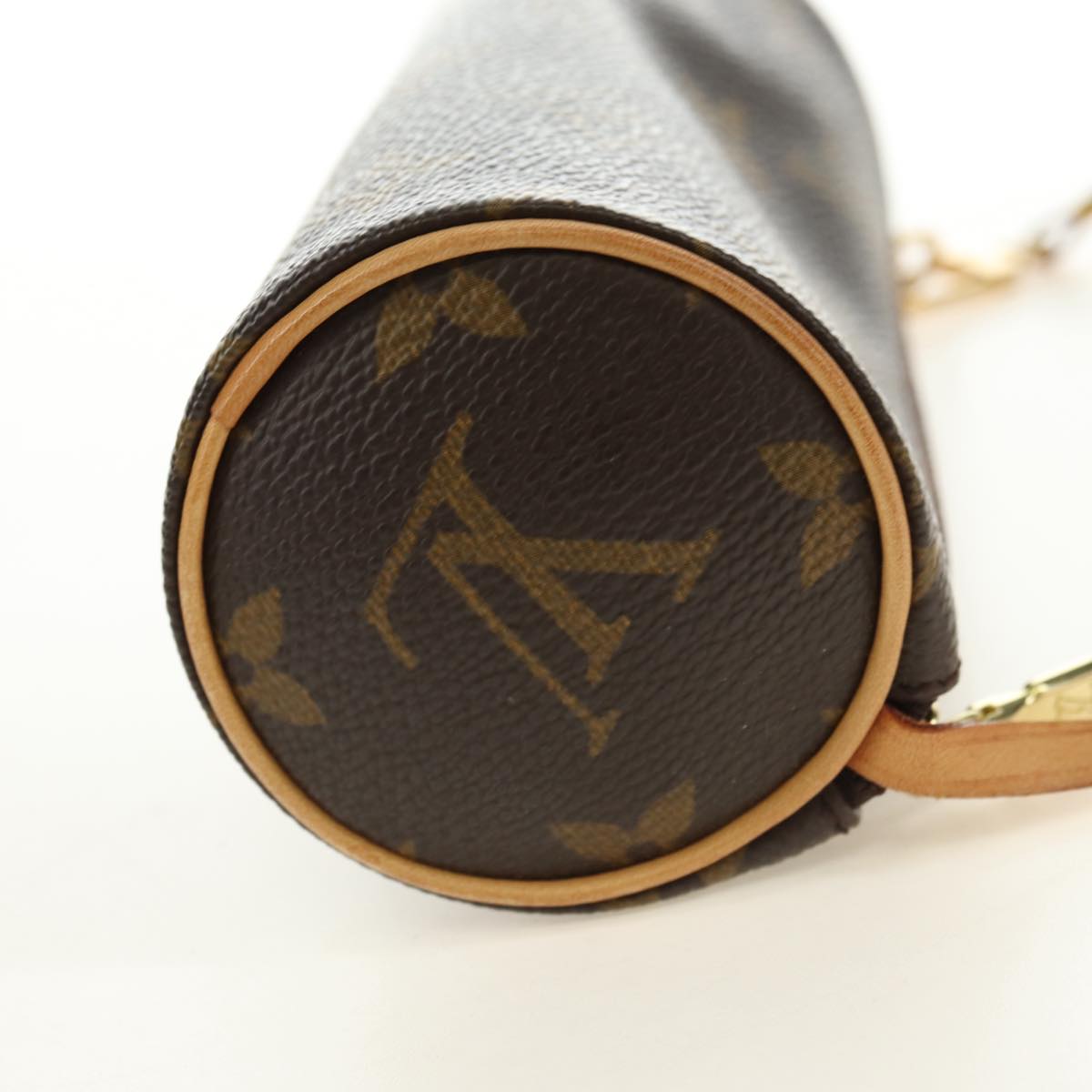 LOUIS VUITTON Monogram Papillon Pouch Pouch LV Auth TR15