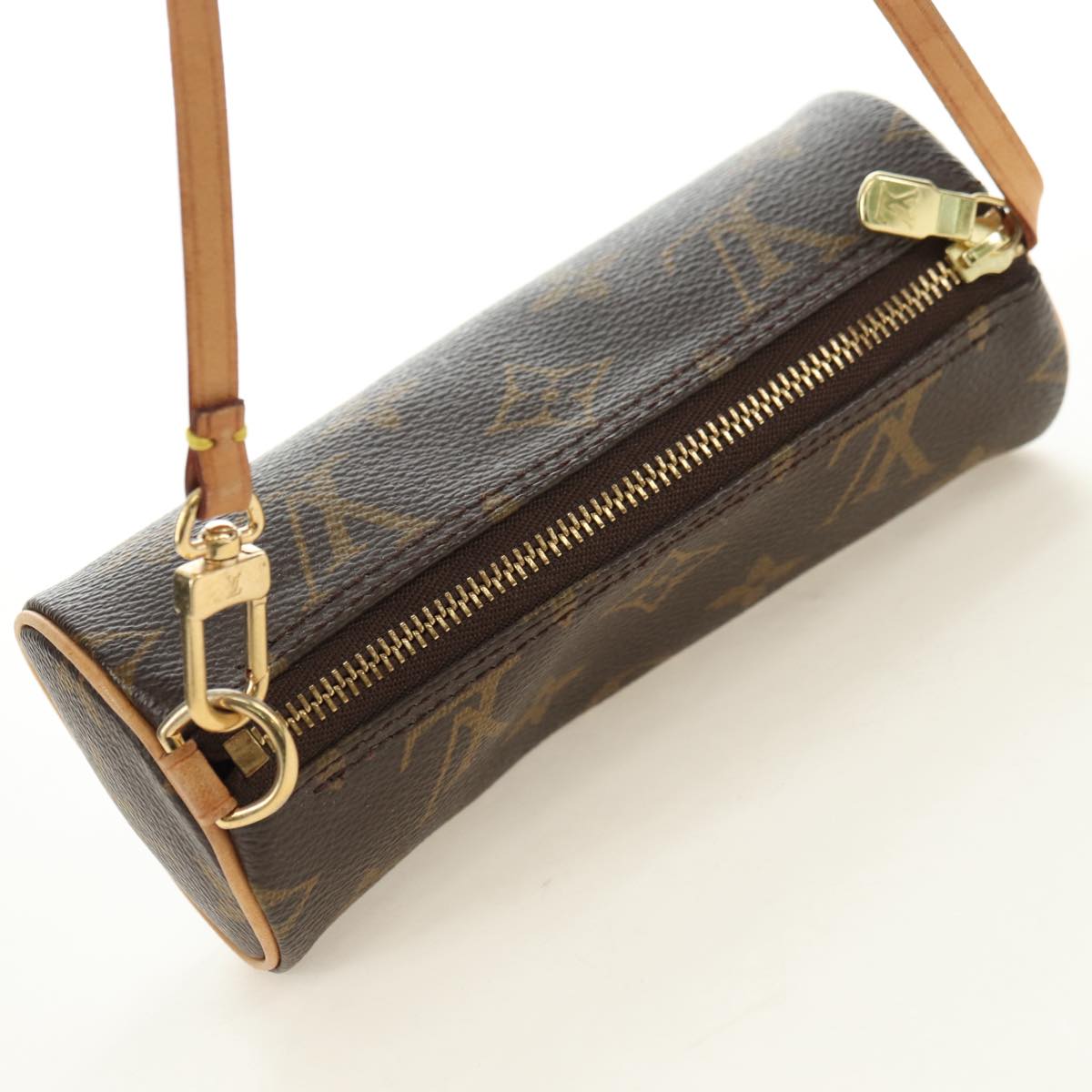 LOUIS VUITTON Monogram Papillon Pouch Pouch LV Auth TR15