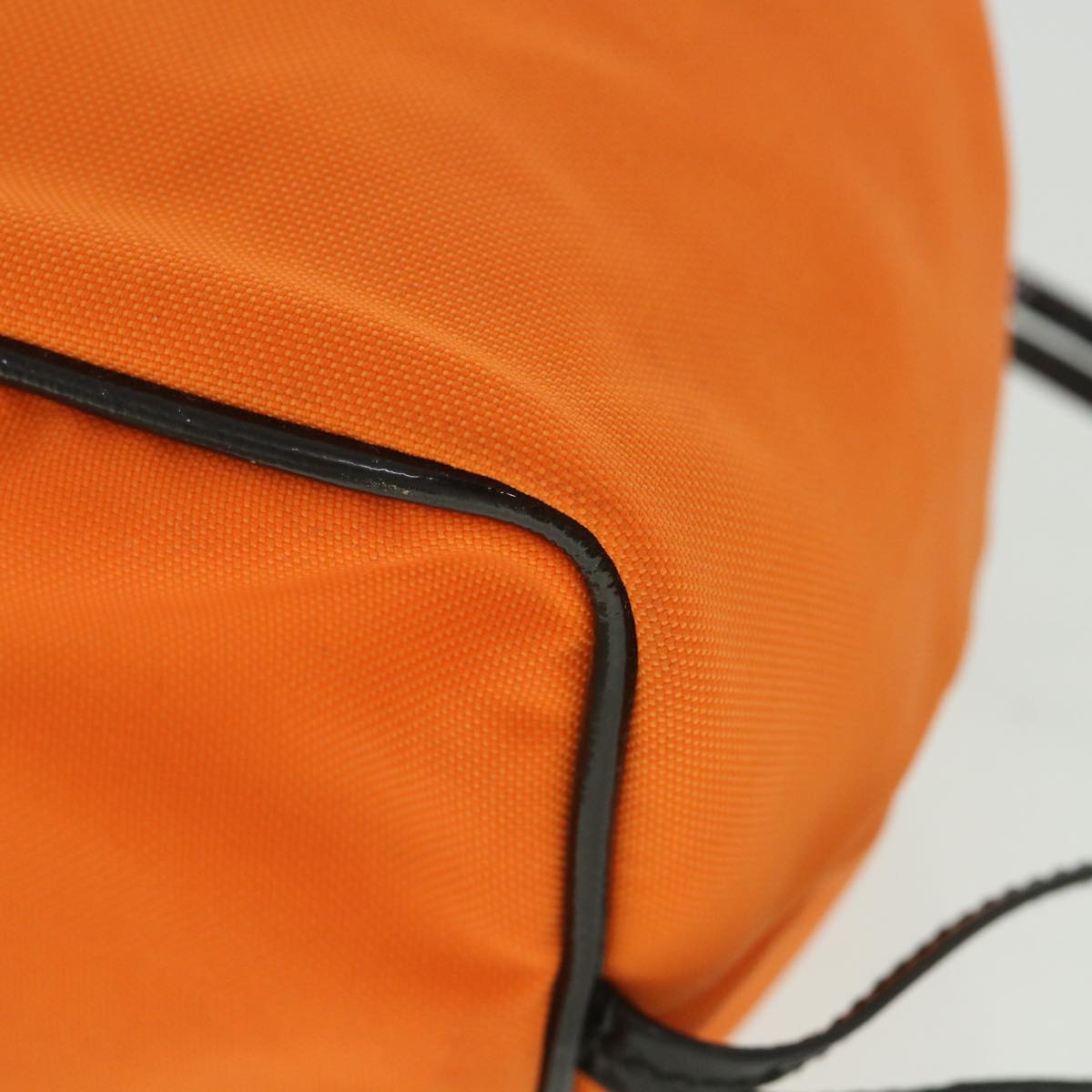 GUCCI Pouch Canvas Orange 039 0973 Auth ac2314