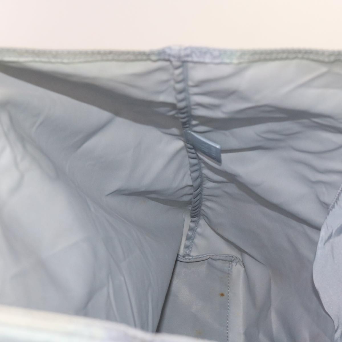 PRADA Tote Bag Nylon Light Blue Auth ac2744