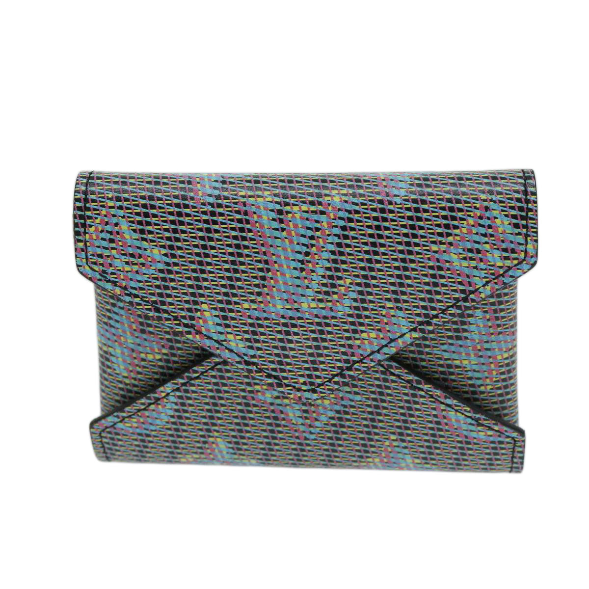 LOUIS VUITTON Monogram LV Pop Kirigami Necklace Blue N60278 LV Auth ac2845