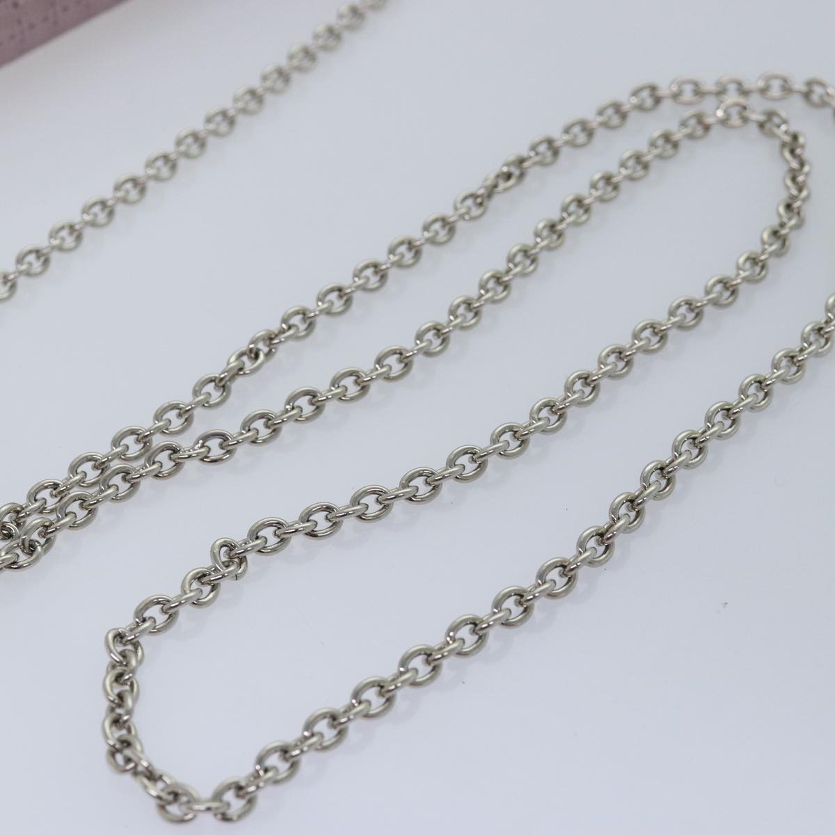 Christian Dior Lady Dior Canage Chain Shoulder Bag PVC Pink Auth ac3024V