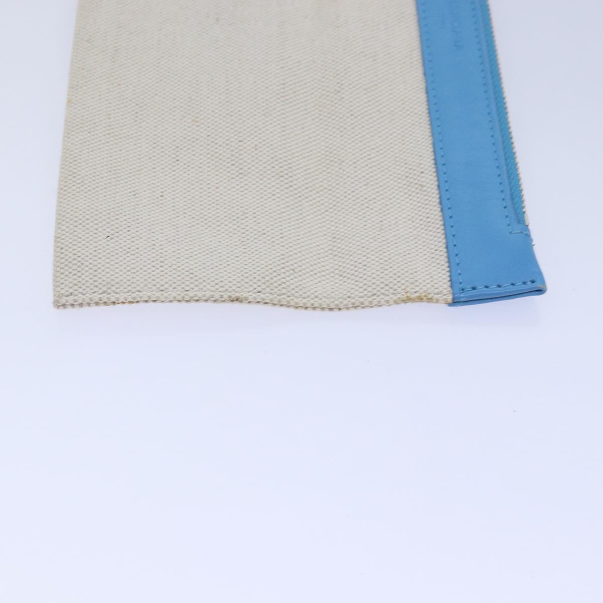 BALENCIAGA Navy Cabas S Hand Bag Canvas Blue Gray 339933 Auth ac3029V