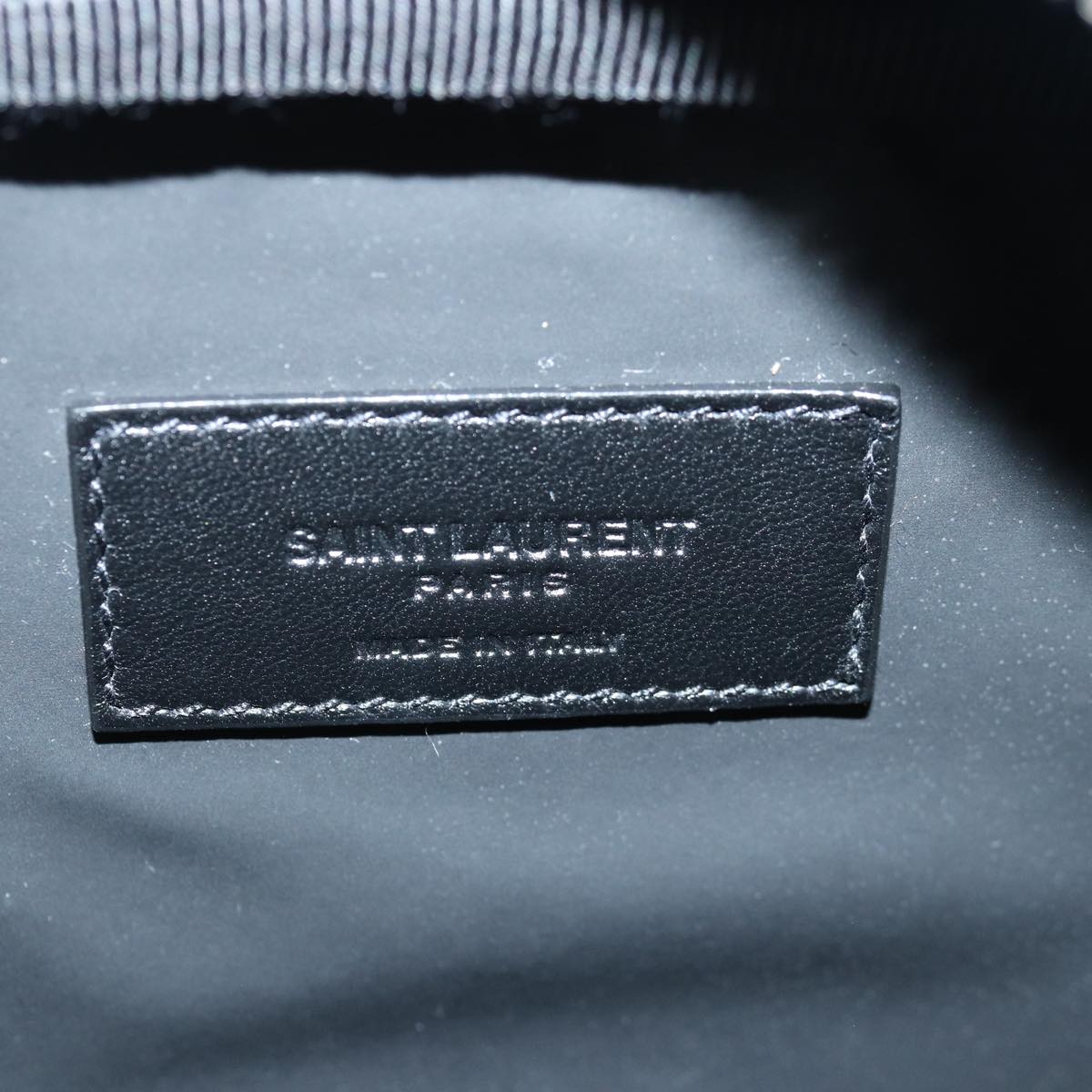 SAINT LAURENT Pouch PVC Green Auth ac3173