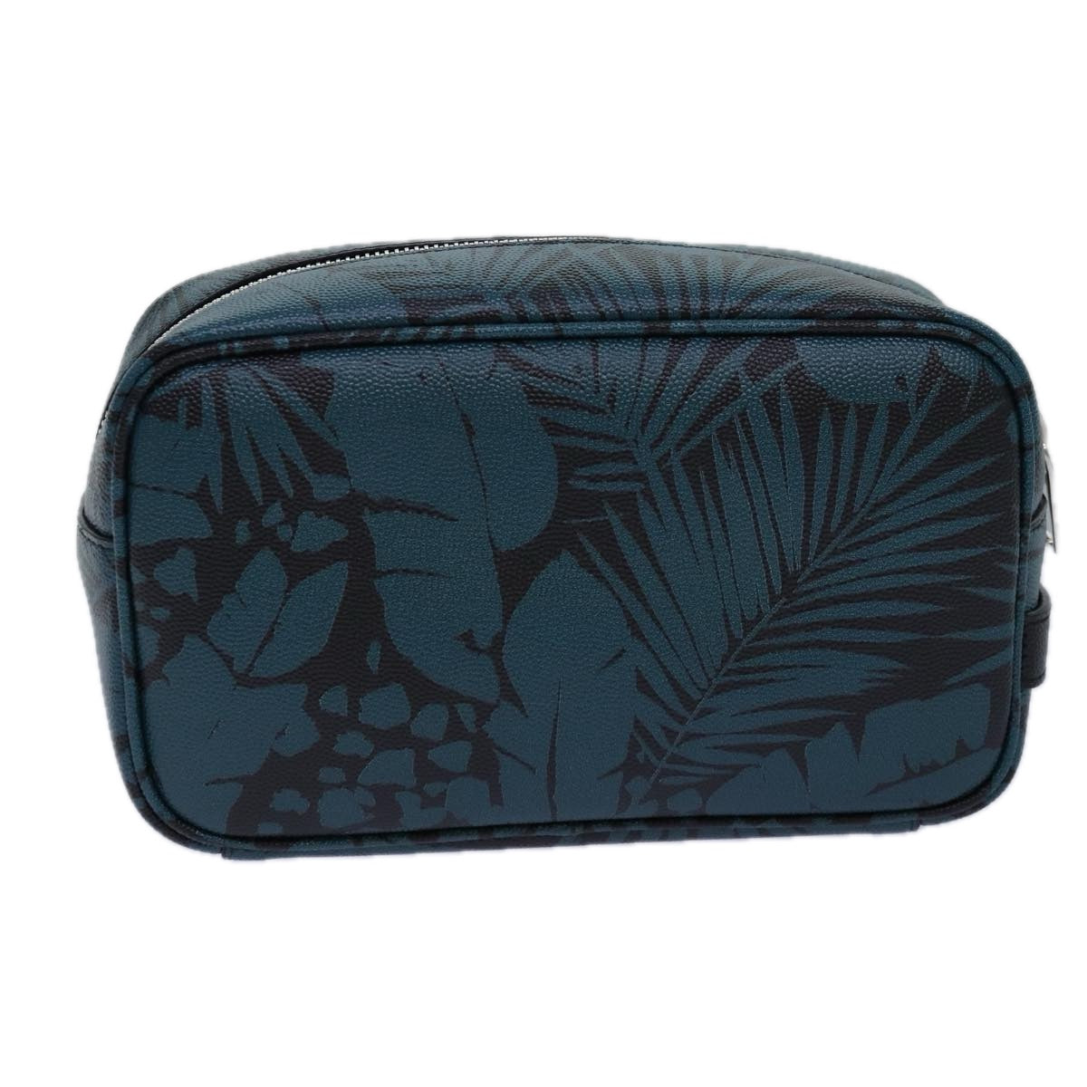 SAINT LAURENT Pouch PVC Green Auth ac3173