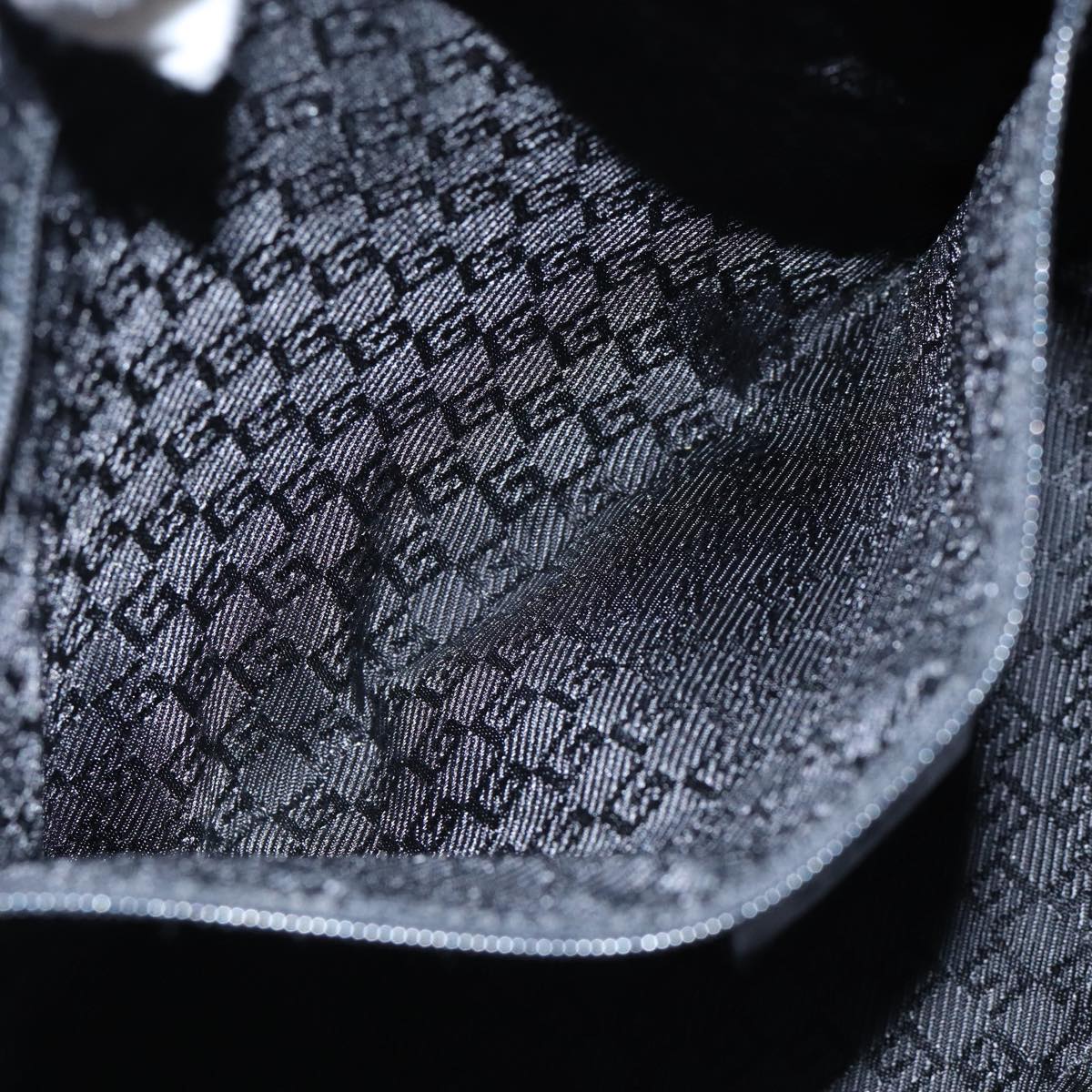 GUCCI Shoulder Bag Canvas Beige Auth ac3261