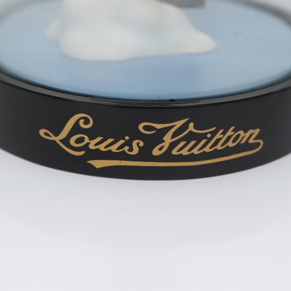 LOUIS VUITTON Snow Globe Balloon VIP Only Clear Red LV Auth ac3487