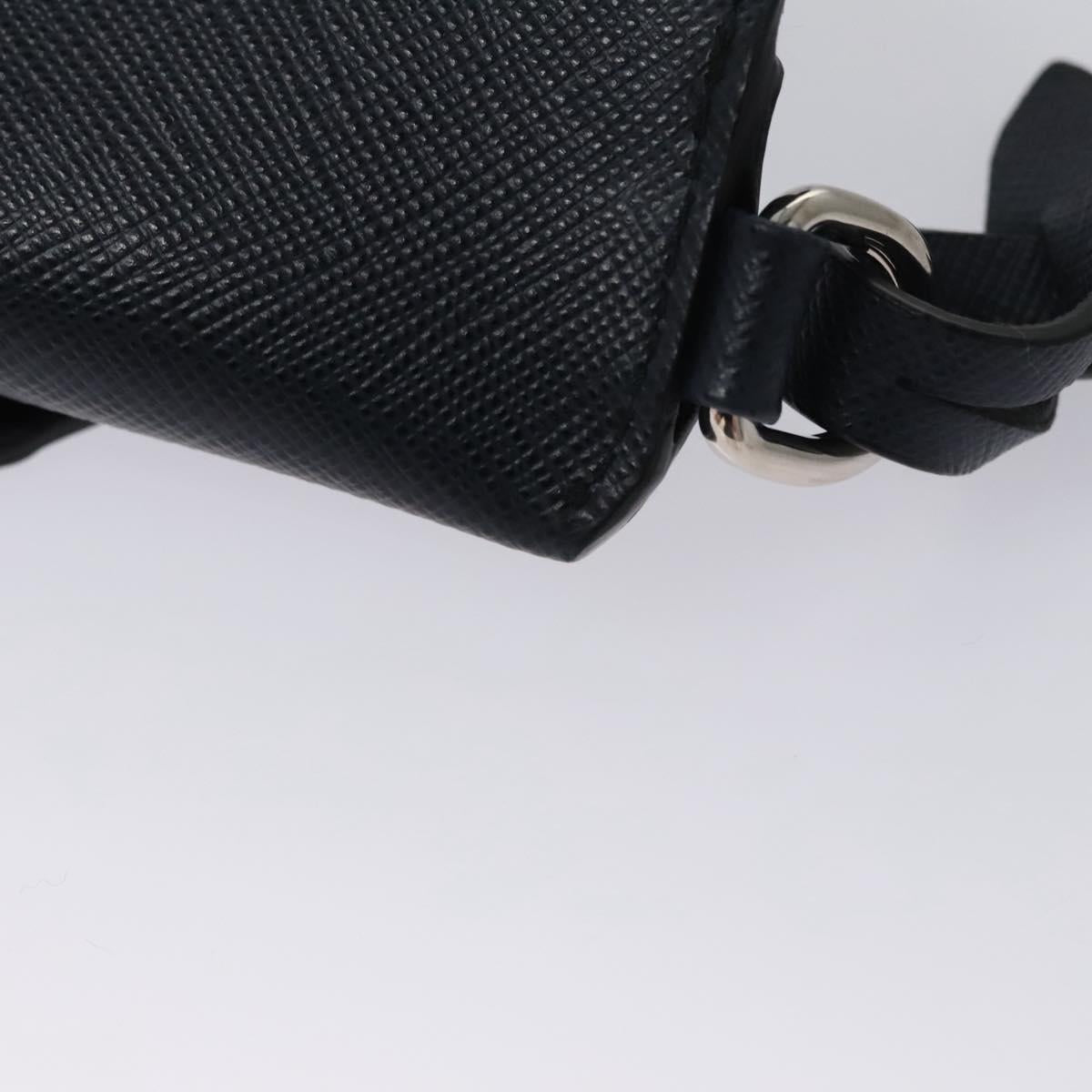 PRADA Sunglass Case Safiano Navy Auth ac3547