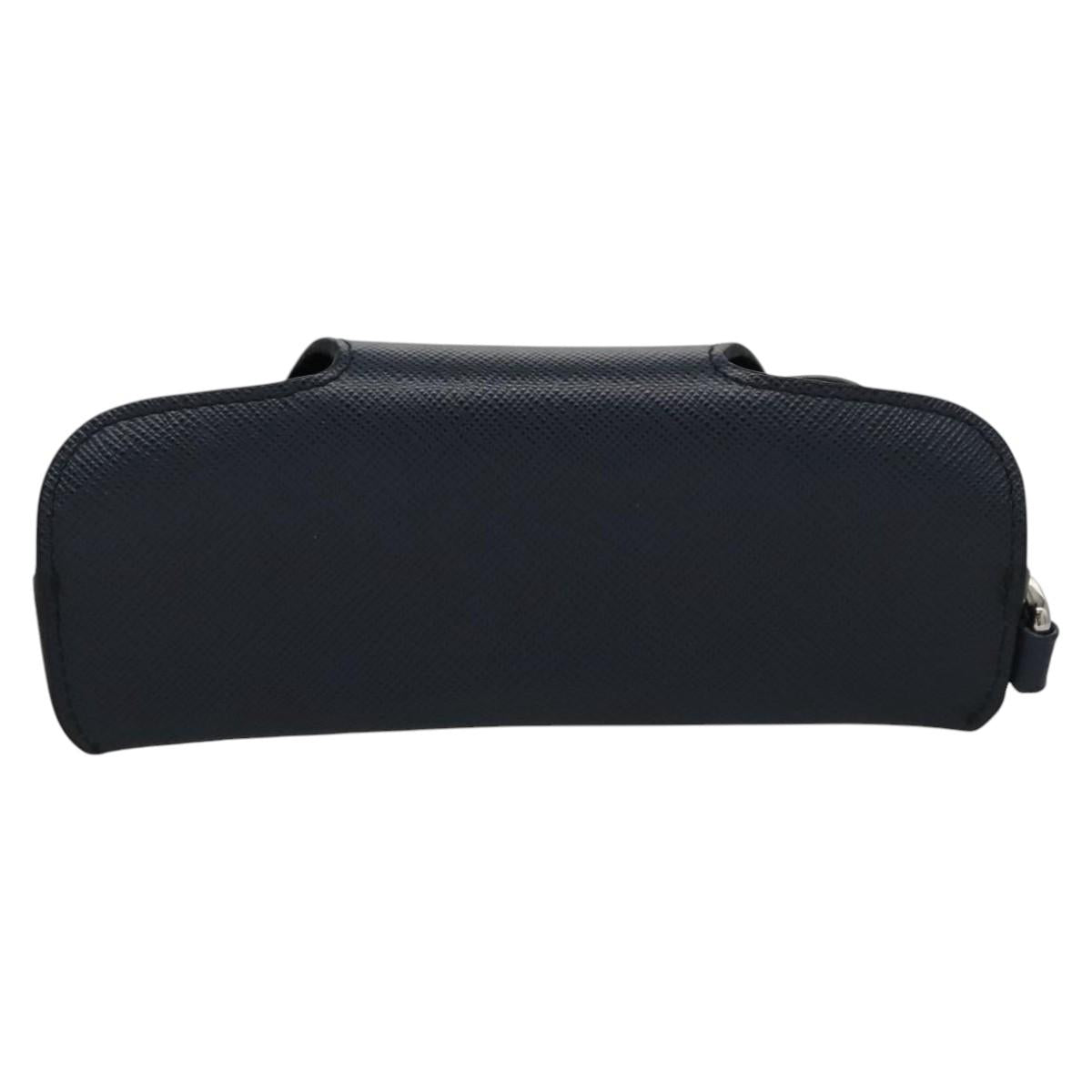 PRADA Sunglass Case Safiano Navy Auth ac3547