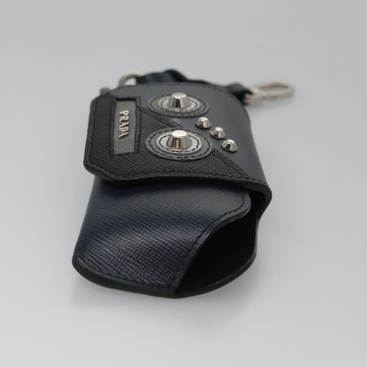 PRADA Sunglass Case Safiano Navy Auth ac3547