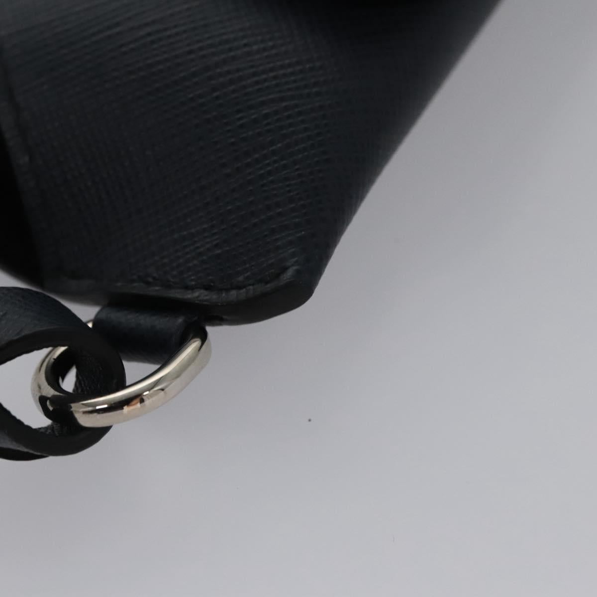 PRADA Sunglass Case Safiano Navy Auth ac3547