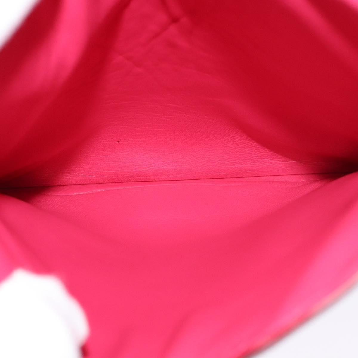 PRADA iPad Case Safiano leather Pink Auth ac3551