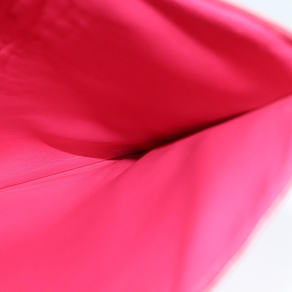 PRADA iPad Case Safiano leather Pink Auth ac3551