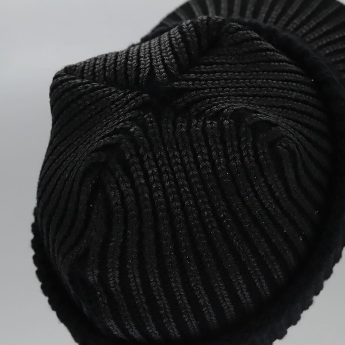 Christian Dior Cap Wool Black Auth ac3556V