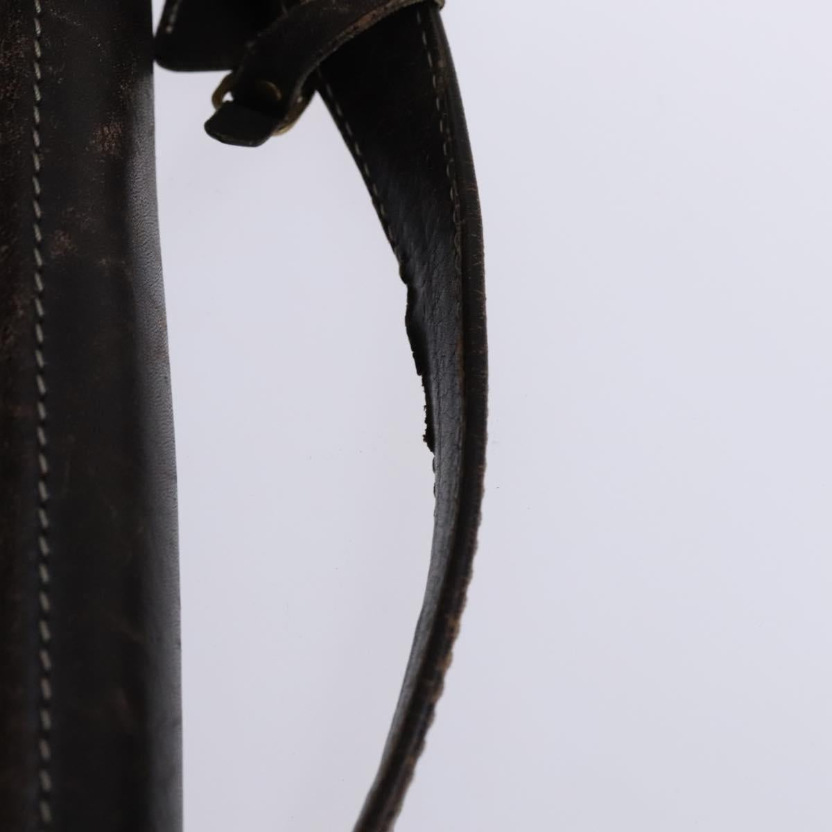 LOEWE Anagram Garment Cover Suede Beige Auth ac3727