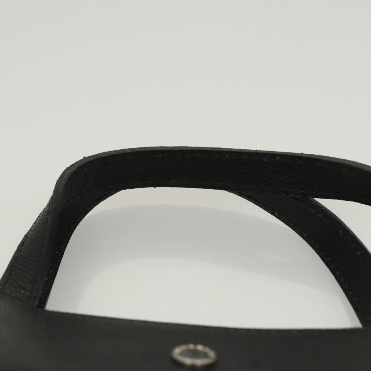 BURBERRY Nova Check Hand Bag Nylon Black Auth ac3761