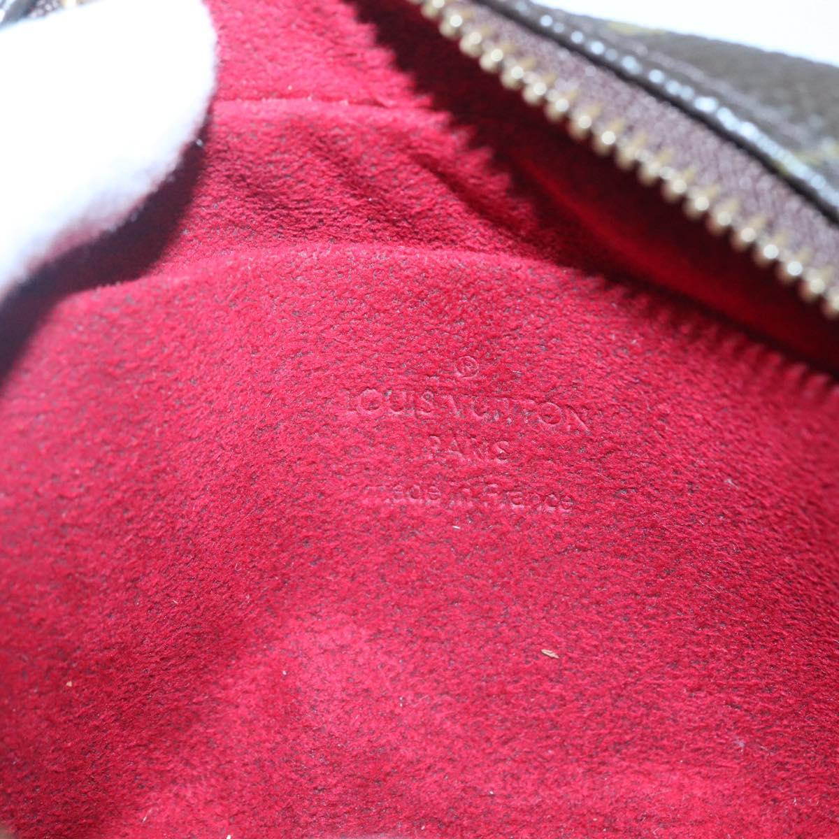 LOUIS VUITTON Monogram Trousse Wapity Pouch M58030 LV Auth ac3776