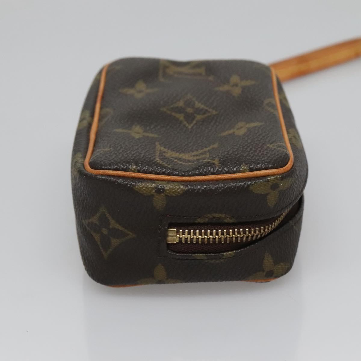 LOUIS VUITTON Monogram Trousse Wapity Pouch M58030 LV Auth ac3776