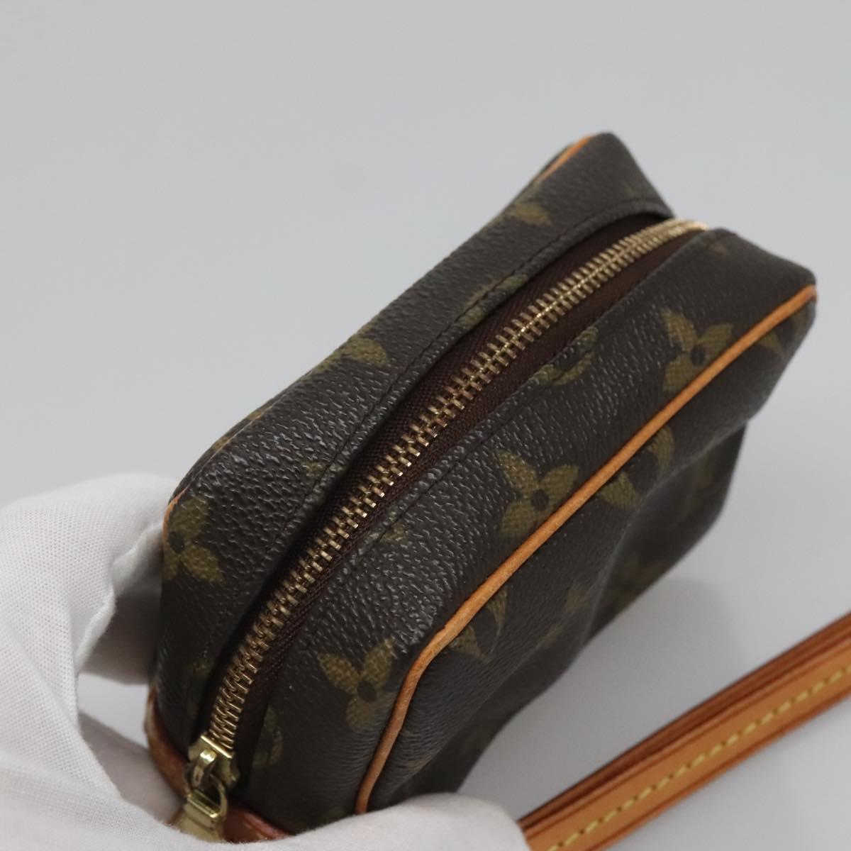 LOUIS VUITTON Monogram Trousse Wapity Pouch M58030 LV Auth ac3776