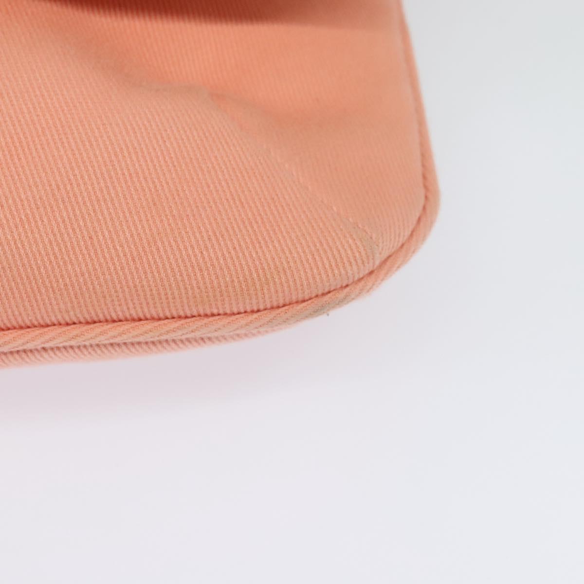 BURBERRY Blue Label Shoulder Bag Canvas Pink Auth ac3783