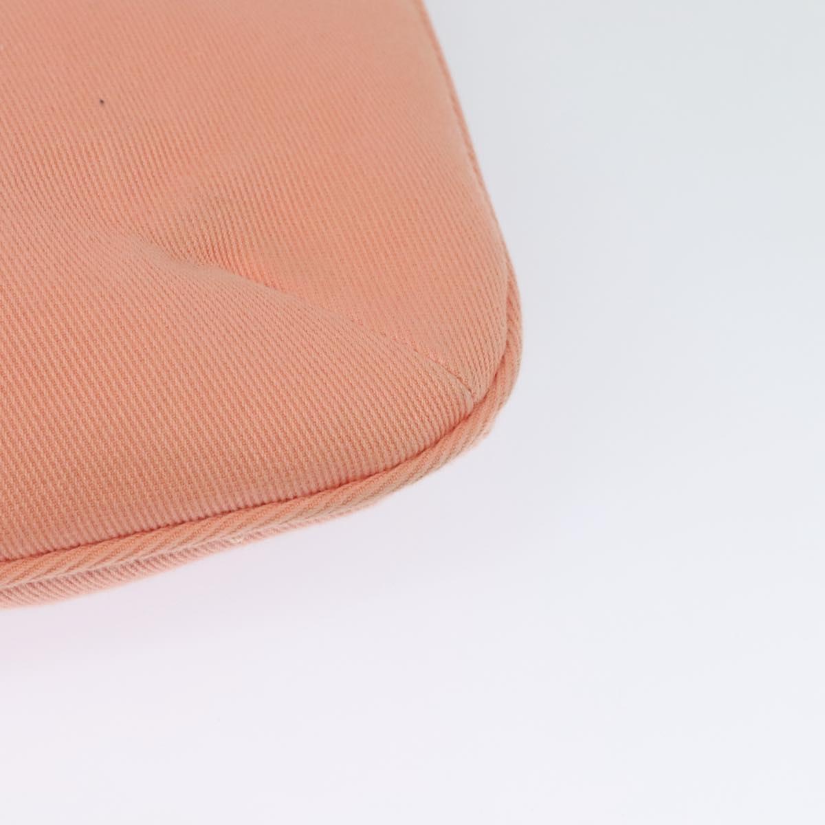 BURBERRY Blue Label Shoulder Bag Canvas Pink Auth ac3783