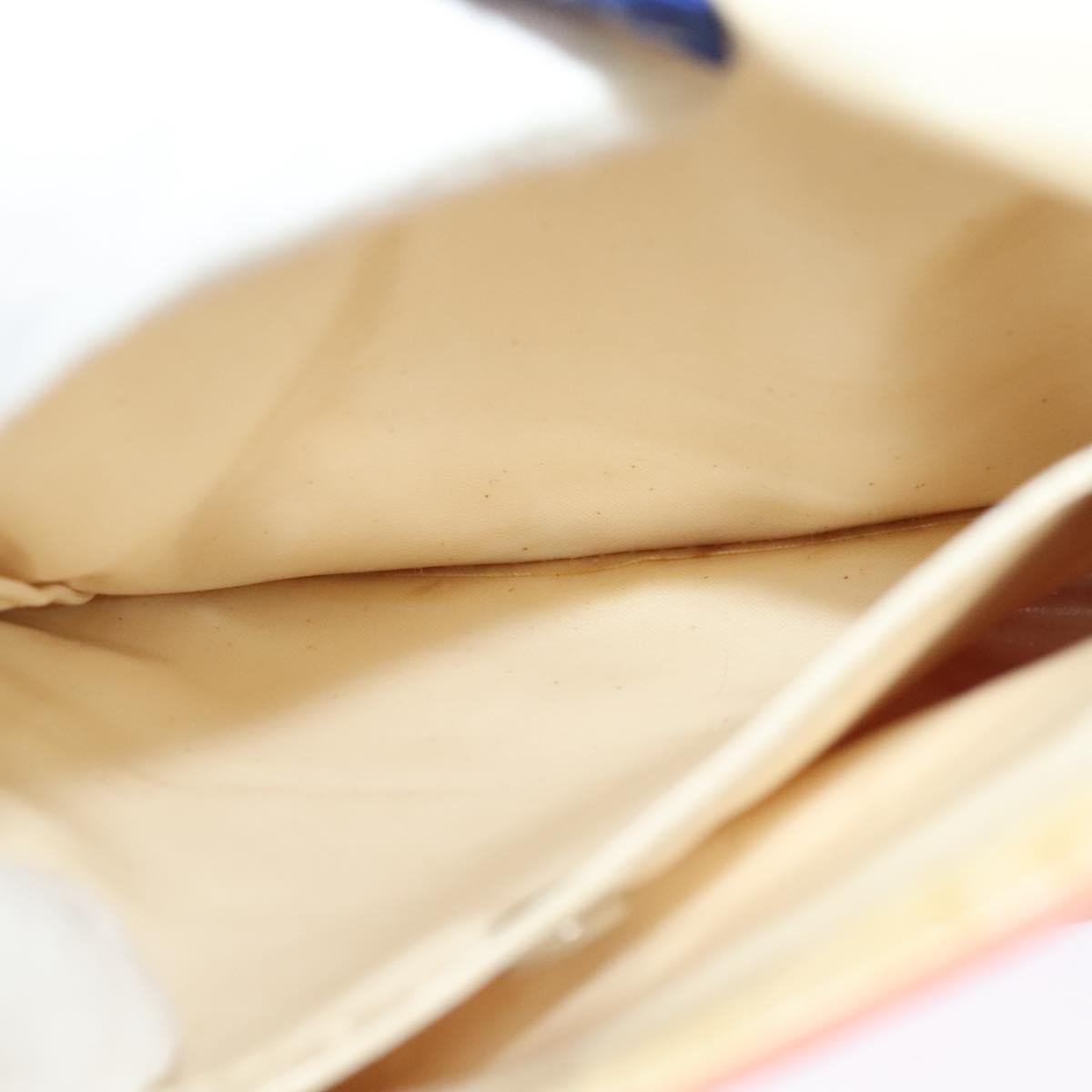 BURBERRY Blue Label Shoulder Bag Canvas Pink Auth ac3783