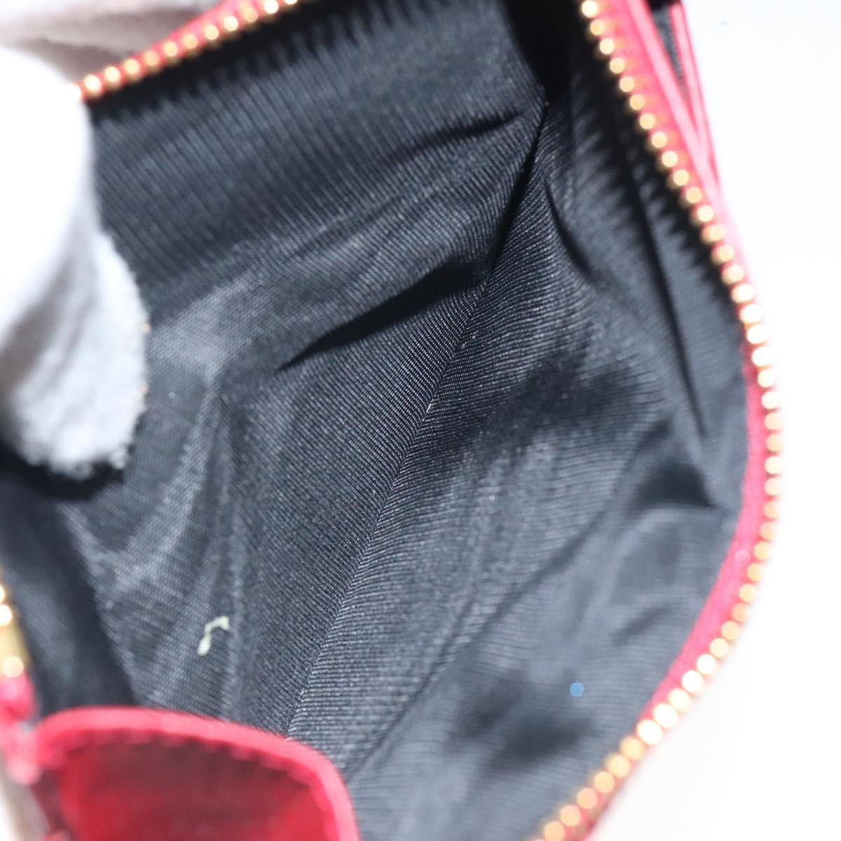 DOLCE&GABBANA Wallet Leather Red Auth ac3791