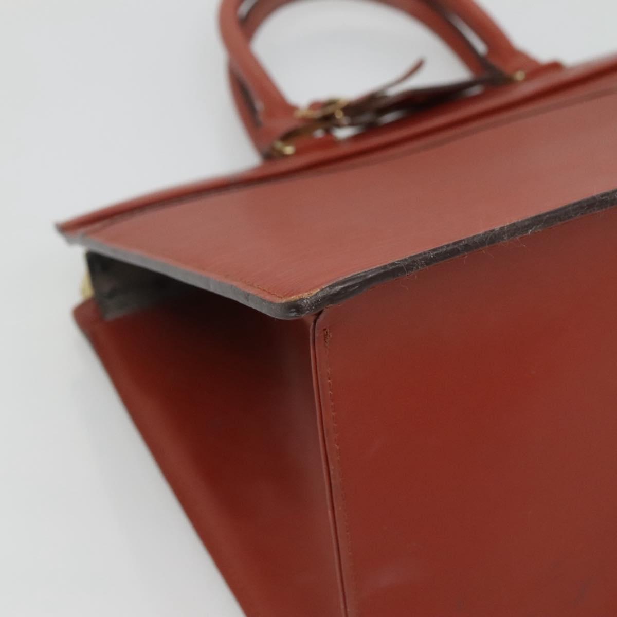 LOUIS VUITTON Epi Riviera Hand Bag Brown M48183 LV Auth ac3809