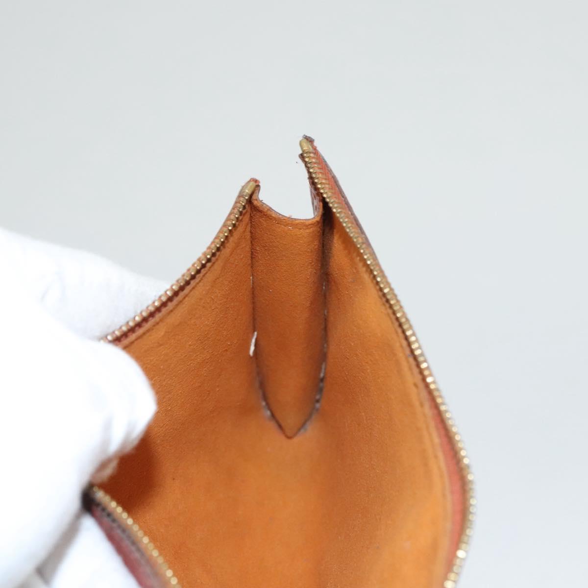 LOUIS VUITTON Epi Pochette Accessoires Pouch Vintage Brown M52953 LV Auth ac3810