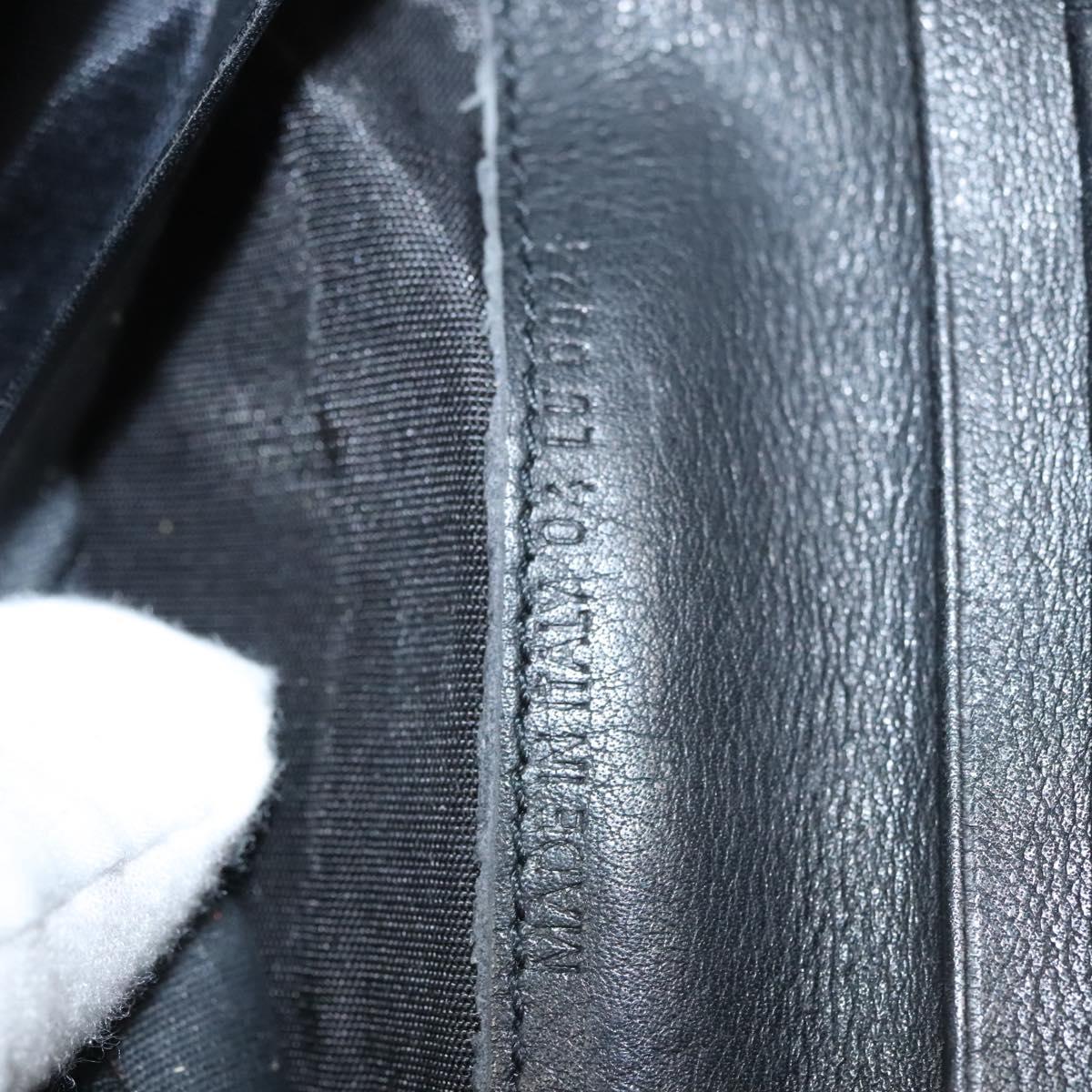 Christian Dior Trotter Canvas Wallet Black Auth ac3817
